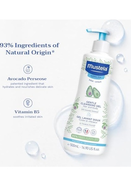 Normal Ciltler Için Yenidoğan Şampuanı 500 Ml, 1 Paket modelleri