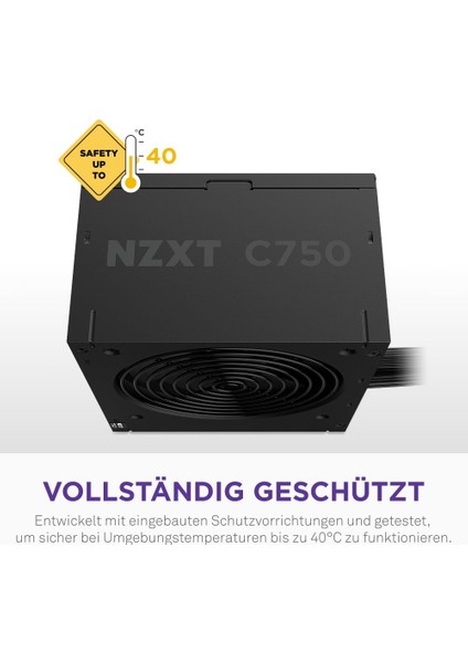 C750 Bronz Atx 3.1-750W Modüler Olmayan Güç Kaynağı