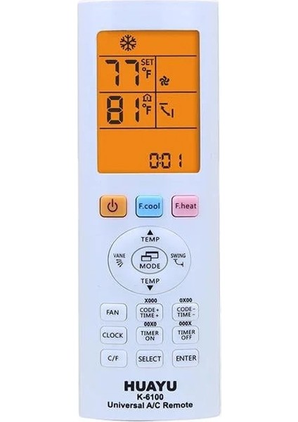 Huayu K-6100 Universal Akıllı Ac Klima Kumandası indirimleri