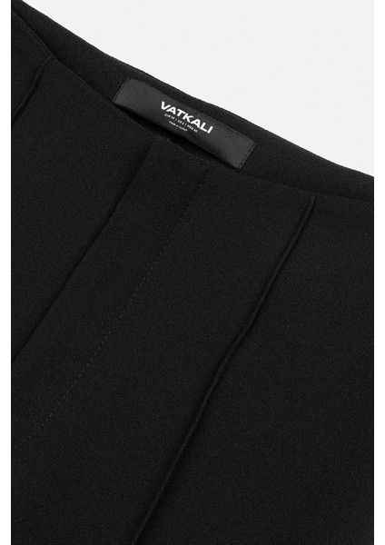 Flare pantolon siyah