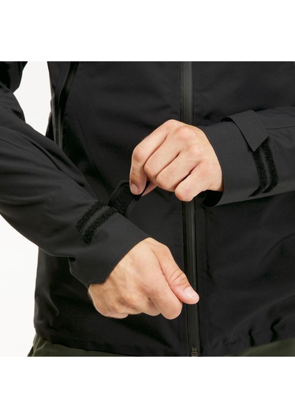 Quechua Erkek Outdoor Yağmurluk - Siyah - MH500 indirimleri