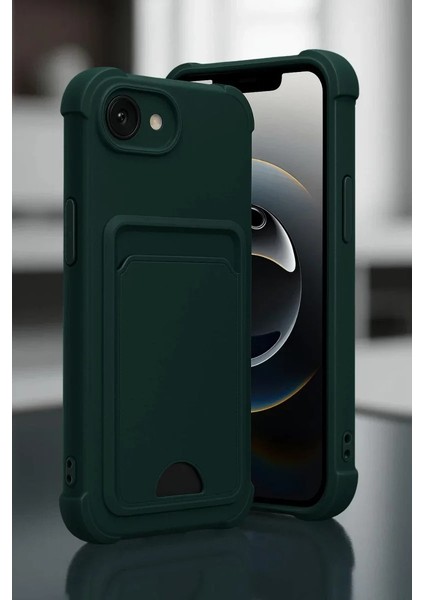 Apple iPhone 16E Kelvin Kartvizitli Silikon - Derin Mor fiyatları