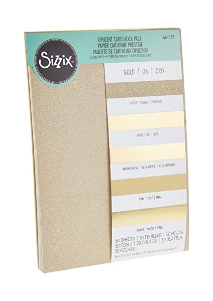 Surfacez Opulent Cardstock A4 Altın 50 Yaprak fiyatları