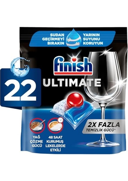 Ultimate 22 Kapsül Bulaşık Makinesi Deterjanı Tableti (1 x 22 Kapsül) fiyatları