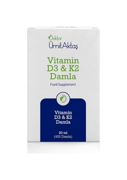 D3 K2 Vitamin Damlası - 400 Damla fiyatları