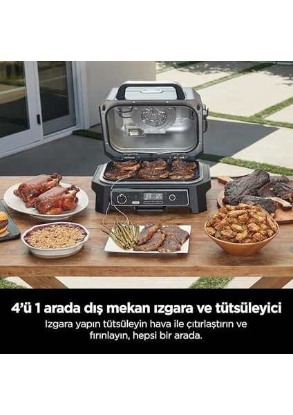 Woodfire Pro Xl Electric Bbq Grill & Smoker OG850EU
