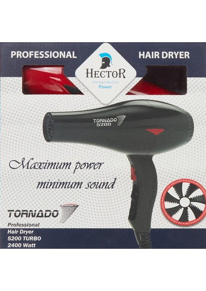 Hector Tk - Tornado Fön Makinesi Kırmızı indirimleri