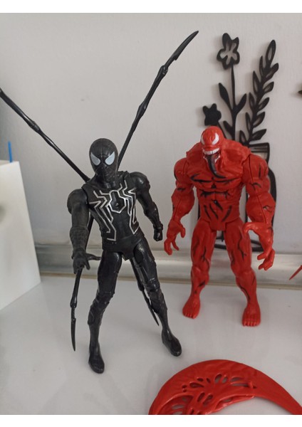 Smilechild Venom Örümcek Adam 4lü Set Avengers Figür Oyuncak modelleri