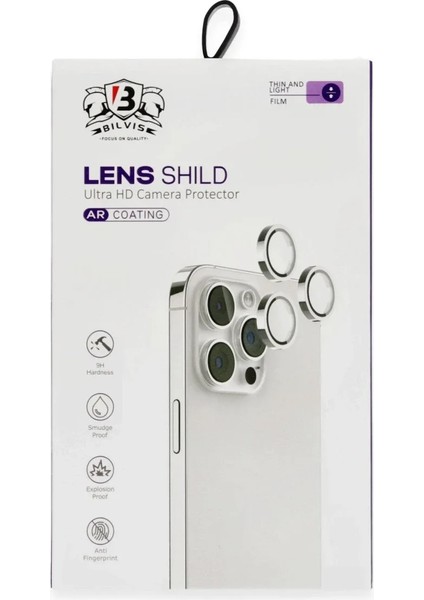 Apple iPhone 16 Bilvis Titan Kamera Lens - Yeşil modelleri