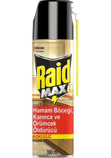 4 Adet Raid Böceksavar Max 300 ml x 3 Adet - Çok Al Az Öde fiyatları