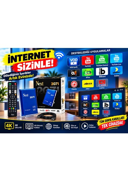 2071 Full HD Uydu Alıcısı fırsatları