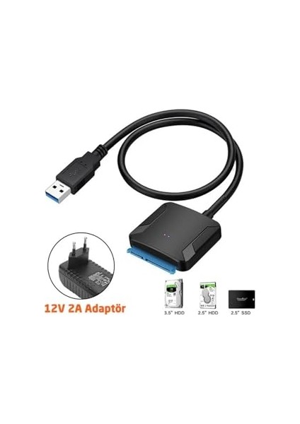 Store USB 3.0 To Sata 3.5" HDD Kablo modelleri