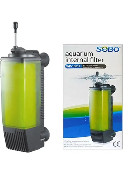 WP-1301F Akvaryum İç Filtre 600L/S 10W Uzun Ömürlü Sessiz Temizlik Özelliği modelleri