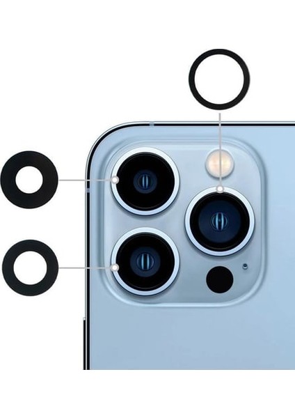 iPhone 13 Pro Kamera Camı Lensi Seti fiyatları