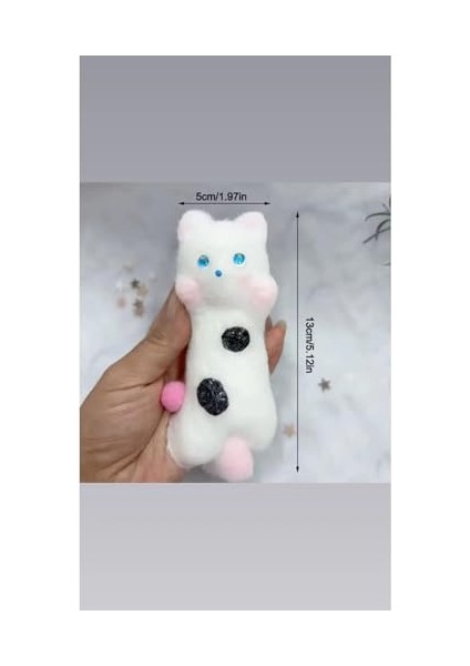 Taba Renkli Kedicik Model Squishy Jel Stres Oyuncağı fırsatları