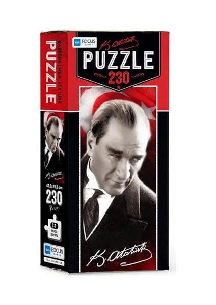 230 Parça Kutulu Başkomutan Atatürk Yapboz fiyatları
