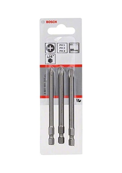Tr Pro 3 Parça.-Set Ekstra Sert Tornavida Ucu Phillips Vidalar-(Uzunluk: 89 Mm) modelleri
