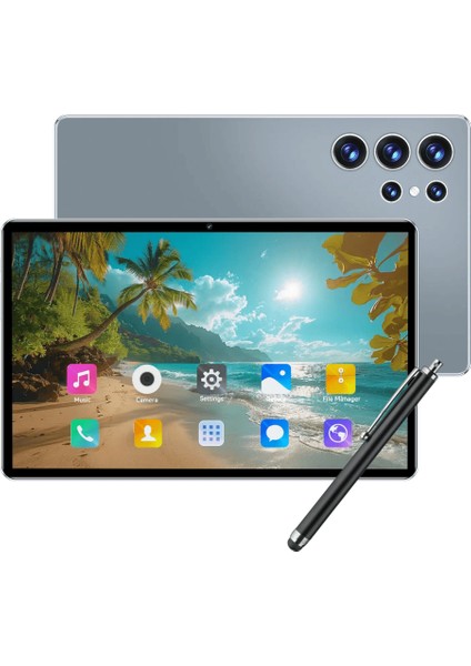 10.1 Inç Android Tablet 16GB Ram 1tb Depolama Klavyeli Tablet Seti modelleri
