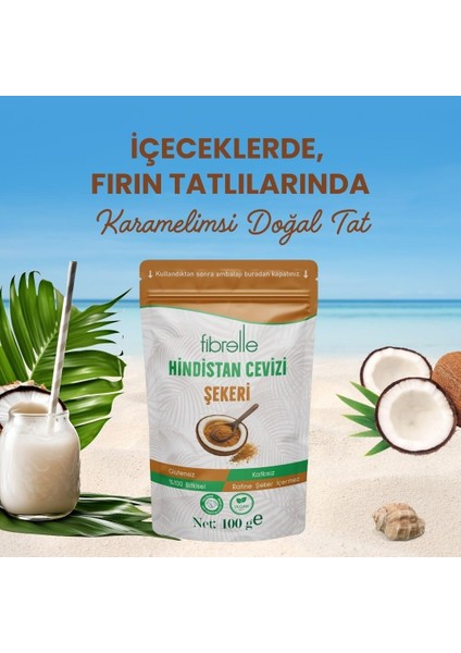 Hindistan Cevizi Şekeri 100 G fırsatları