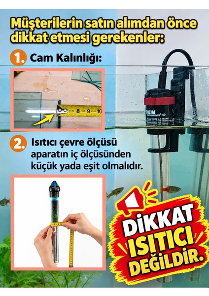 Akvaryum Isıtıcı Sabitleme Aparatı-(Seviye Ayarlı) fiyatları