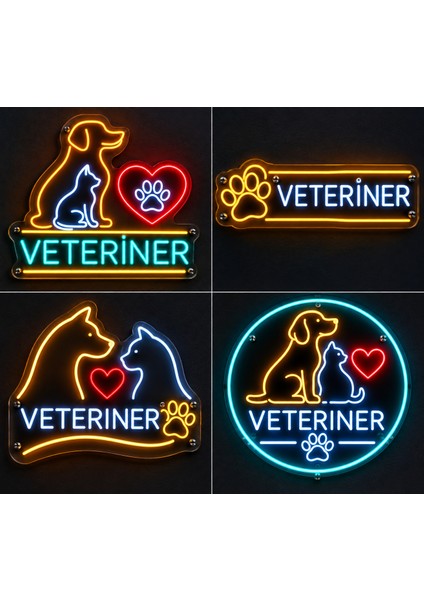 Veteriner Neon LED Tabela fiyatları