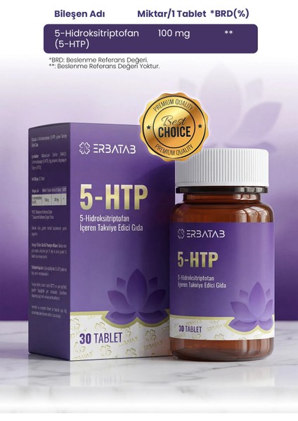 5-Htp Hidroksitriptofan İçeren Takviye Edici Gıda 30 Tablet fiyatları