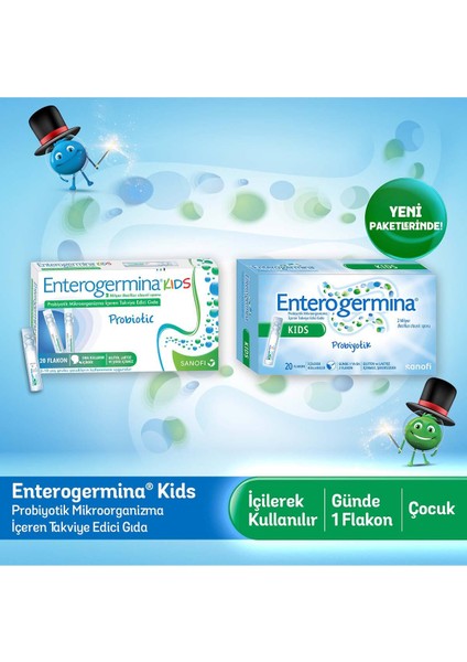 Kids 5 ml 20 Flakon 3 Adet modelleri