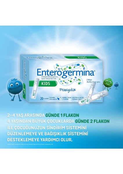 Kids 5 ml 20 Flakon 3 Adet