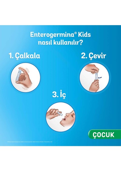 Kids 5 ml 20 Flakon 3 Adet