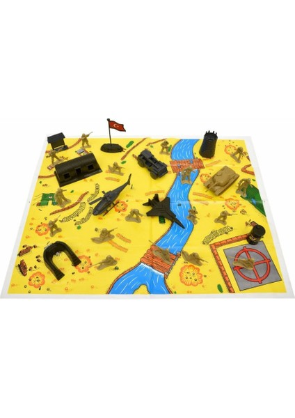ERN-852 Toys Pvcli Asker Seti - Eren Oyuncak fiyatları