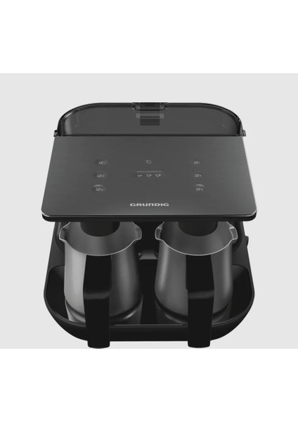 Grundig Tcm 7061 D Otomatik Kahve Makinesi 1000 ml Su Kapasitesi Gri - Siyah Tasarım