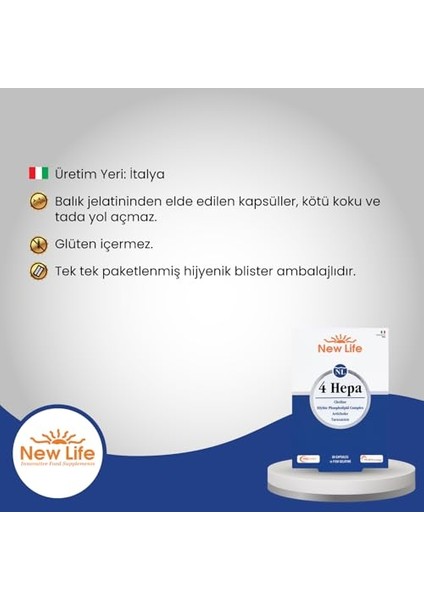 4 Hepa Takviye Edici Gıda 30 Kapsül fırsatları