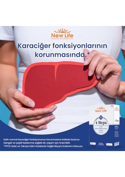 4 Hepa Takviye Edici Gıda 30 Kapsül