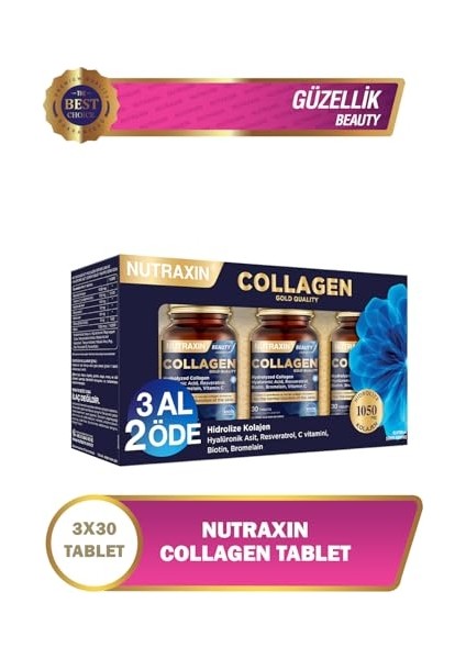 Collagen 30 Tablet 3 Al 2 Ode modelleri