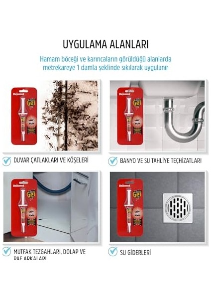 Fibron Gel Böcek Ilacı 5 gr
