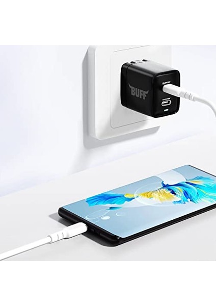 BL67 Pd 100W Type-C To Type-C 5.0A 1.2m Data ve Şarj Kablosu (Beyaz) fırsatları