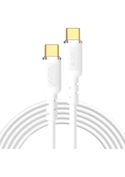 BL67 Pd 100W Type-C To Type-C 5.0A 1.2m Data ve Şarj Kablosu (Beyaz) indirimleri