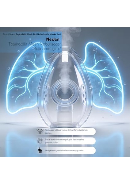 Nexus VP-M10 USB Portatif Mesh Nebülizatör fırsatları