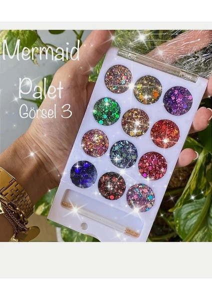 Simli Glitter Göz Farı Paleti fiyatları