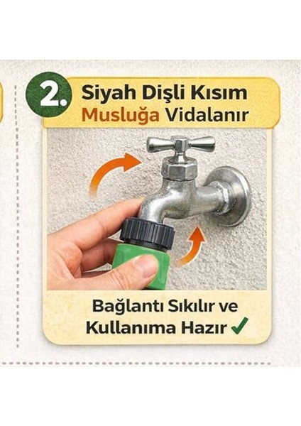 (19 Mm) 3/4 Dişi Çeşme Musluk Bağlantı Adaptörü 1 Adet modelleri