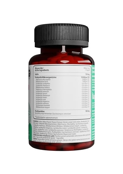 Akkermansia Probiyotik, 20 Kapsül (2 Paketi) fırsatları
