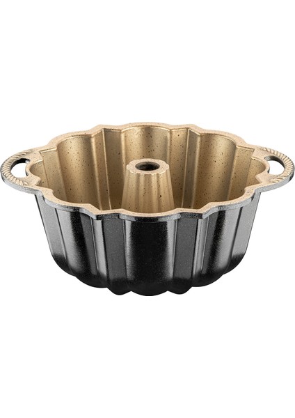 Black Shiny Year Döküm Kek Kalıbı 22 cm
