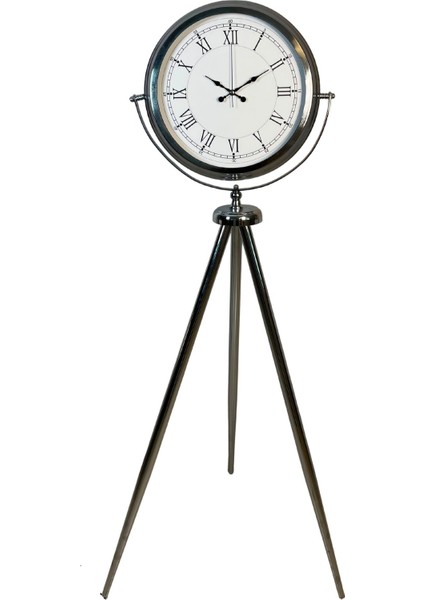 Krom Asalet 150 x 45 cm Tripod Ayaklı Saat fırsatları