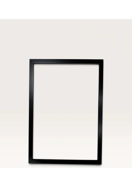 Slim Ince Profil Siyah Çerçeve 33 x 49 cm Camlı fırsatları