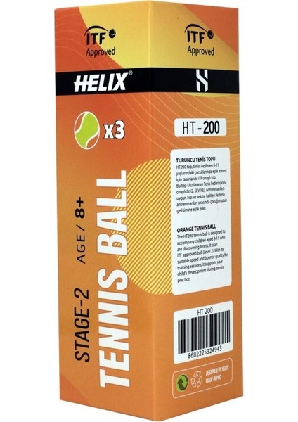 Tenis Topu 8+ Yaş 3lü HT-200 Ttf&ıtf Onaylı fiyatları