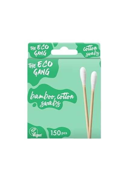 Cotton Swabs 100PCS White - Bambu Kulak Çubuğu 100'LÜ Beyaz fırsatları