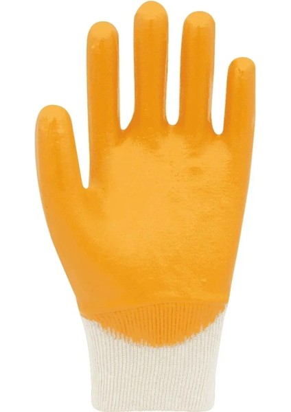 Pamuk Nitirl KN2 10 Beden Sarı Eldiven 12li Paket EN388 (3121X) Unisex Özellikler