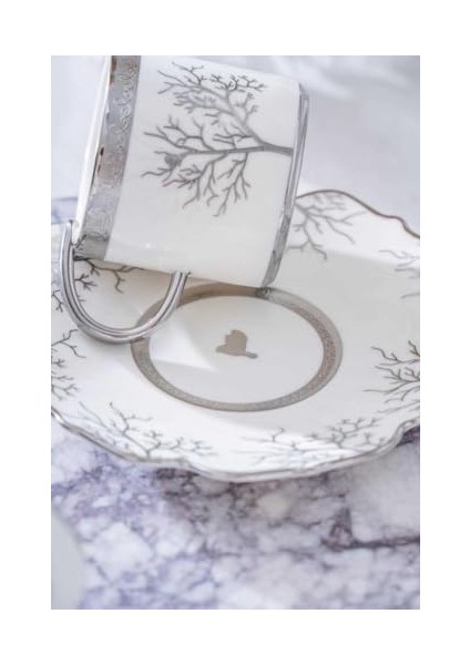 Kıeran Silver 6 Kişilik Kahve Fincanı Seti HXF-06801 fiyatları