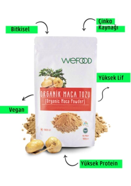 Organik Maca Tozu 100 G fırsatları