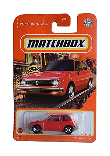 Matchbox 1976 Hon-Da Cvcc - Kırmızı - 21/100 fiyatları